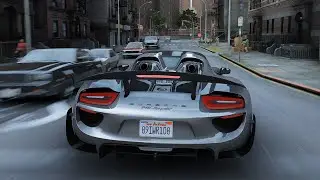 GTA 5 Realistic Custom Timecycle With Enhanced Traffic Showcase On RTX4090 Maxed Out Settings 