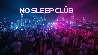 No Sleep Club 🎉 Trap-Pop Party Vibe | Fast Dance Anthem 2025