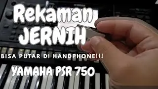Cara Rekam dan Putar WAV di Keyboard Yamaha PSR - S750