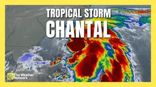 Tropical Storm Chantal Forms, Eyeing the Carolinas | #forecast