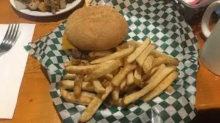 Food Review: Fries and a Cheeseburger @ Eddies Restaurant, Sudbury, Ontario