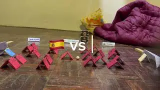 🇪🇸Spain vs 🇹🇷 Turkey. FIFA World Cup 2026/Paperfootball games