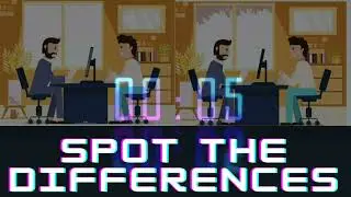 Spot the difference | Spot the drawing | Spot the error | Image comparison | Puzzle game | Brain