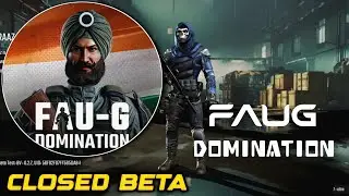 FAUG-Domination Closed Beta Test TDM Ultra Graphics Gameplay | FAUG-Domination |