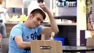 Blind man eating ice cream prank! Always Nevermind