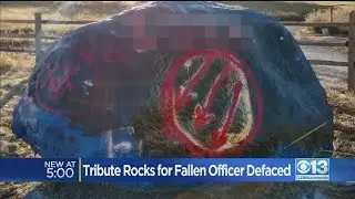 Messages Remembering Tara O'Sullivan Defaced With Anti-Police Messages