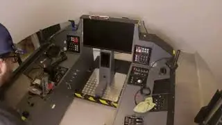 Flight Simulator Screen Setup through Smarter Surfaces&rsquo; Ultra High Contrast Projector Paint