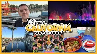 An Evening in DISNEY'S California Adventure | Rides, Food & World of Color