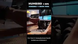 🎥 Humbrid 3 &ndash; The World&rsquo;s First Desktop Thunderbolt 5 eGPU Dock