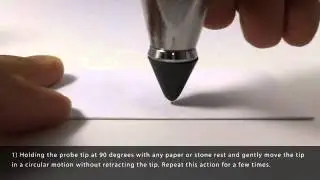 Adamas by Presidium - Cleaning the Probe Tip