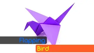 How To Make Paper Flapping Bird | Origami Flapping Bird | Paper Bird | Art And Craft | #Short | Bird