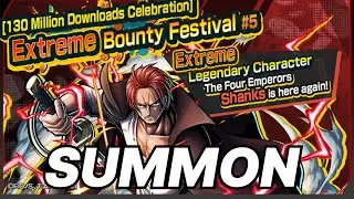 Four Emperor SHANKS | SUMMON | Bounty Rush | One Piece | OPBR |