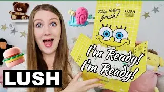 Lush x Spongebob Kitchen Collab | July 2023 Unboxing | Sustainable Sierra