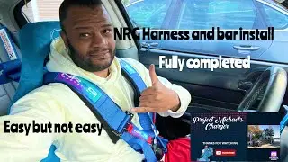 2006 Dodge Charger: NRG harness bar and seat belts. 4 and 5 point harnesses. Install. #dodgecharger