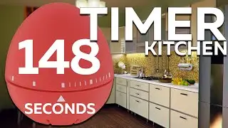 148 seconds Cooking timer | 2min 28sec Egg TIMER