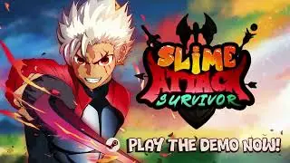 2025 Upcoming Indie Games | Slime Attack Survivor | Official game trailer