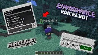 ENVIROVOICE V.2 | Voice Chat Addon for Minecraft Bedrock 🌳
