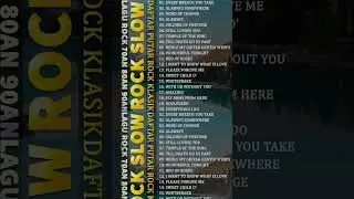 Lagu Slow Rock Barat Yang Paling Populer Tahun 70an 80an 90an | Daftar Putar Rock Klasik Terbaik