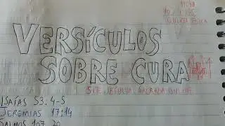 Versículos sobre cura📖