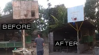 Renovate Backyard Basketball Court - 2ND VLOG
