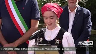OLTRE MEZZO SECOLO DI TRADIZIONI RICORDANDO FRANCO GRESPAN | 12/10/2023