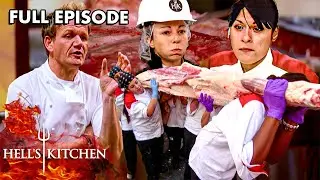 Hell's Kitchen Season 5 - Ep. 3 | Butchery Basics Turn Stomachs In Steak Challenge | Full Episode