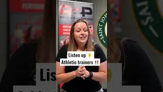 Top 3 tips for Athletic Trainers on Gameday‼️#athletictrainer