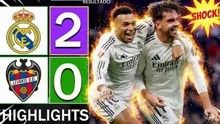 Kylian Mbapp&eacute; UNSTOPPABLE! 😱 Real Madrid vs Levante 2-0 Highlights
