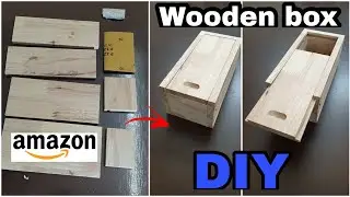 DIY Carpentry construction wooden box || Amazon product for kids