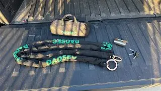 Daosec 10 ft Security Chain and Heavy Duty Padlock Set Review