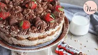 Kinder Bueno Tiramisu Torte / ohne Ei / no bake / unbedingt nachmachen / byNeri
