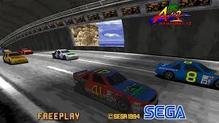 Daytona USA (Model 2 Emulator) | Expert track | Logitech G29 w/ H-Shifter