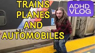 We got stuck in the snow storm, will we get home? An ADHD Travel Vlog