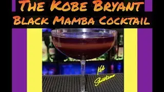 The Kobe Bryant Black Mamba Cocktail. Drinks By Showtime