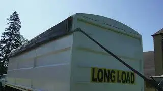 BigIron Auctions Magnum Hopper Bottom Trailer Tarp