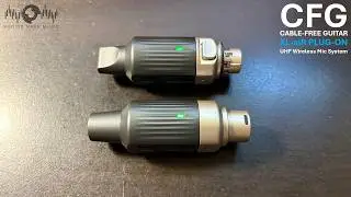 @CableFreeGuitar XL-aiR UHF Plug-on Wireless Mic System Demo and Review