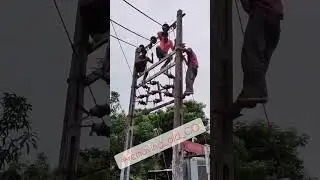 #maintenance #electrical #high #tension #yard #pole #structure #switch #project #power #powersystem