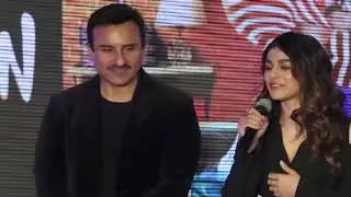 Movie Jawaani Jaaneman Song Gallan Kardi Launch With Cast Saif  Jackky Bhagnani Alaya Furniturewala