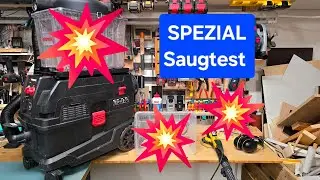 SPEZIAL Saugtest - Asche, Gipsstaub & Schleifstaub - Wie viel bleibt im Vorabscheider? | RPH