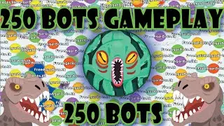 Agar.io - HACK // TROLLING?! 250 BOTS GAMEPLAY in Agario!