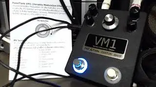 PedalTank CUSTOM SHOP VM1 (Variable Modulation Effector) Sound TEST by Keng-Bassist