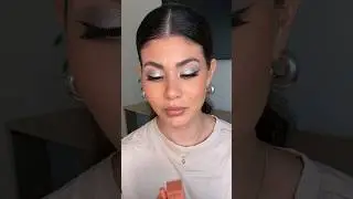 Tutorial de maquillaje en tonos plateados🪩