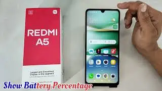How to show battery percentage redmi a5 | Redmi a5 battery percentage show kaise kare