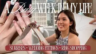 4 WEDDING FITTINGS IN 5 DAYS: a busy week in my life | WhatChynnaWears