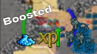 Best boosted creature in Tibia | Burster Spectre hunt.