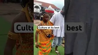 Typically rich African costume display by Nana AK #Shorts🇬🇭❤️👑🌍🇬🇭👍