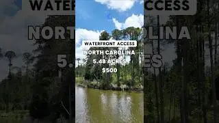 5.48 Acres with paved road access for Sale in Aurora North Carolina for $39,900 #land #property
