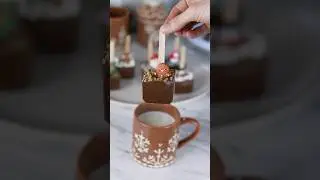 Hot Cocoa Stirrers for Christmas 🎄 #baking