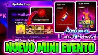 NUEVO MINI EVENTO de SKINS en ANIME LAST STAND [UPDATE 74.5]  #roblox