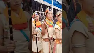 Wancho beauties in traditional attire# tribal women#Oriah festival 2025@ Longding district